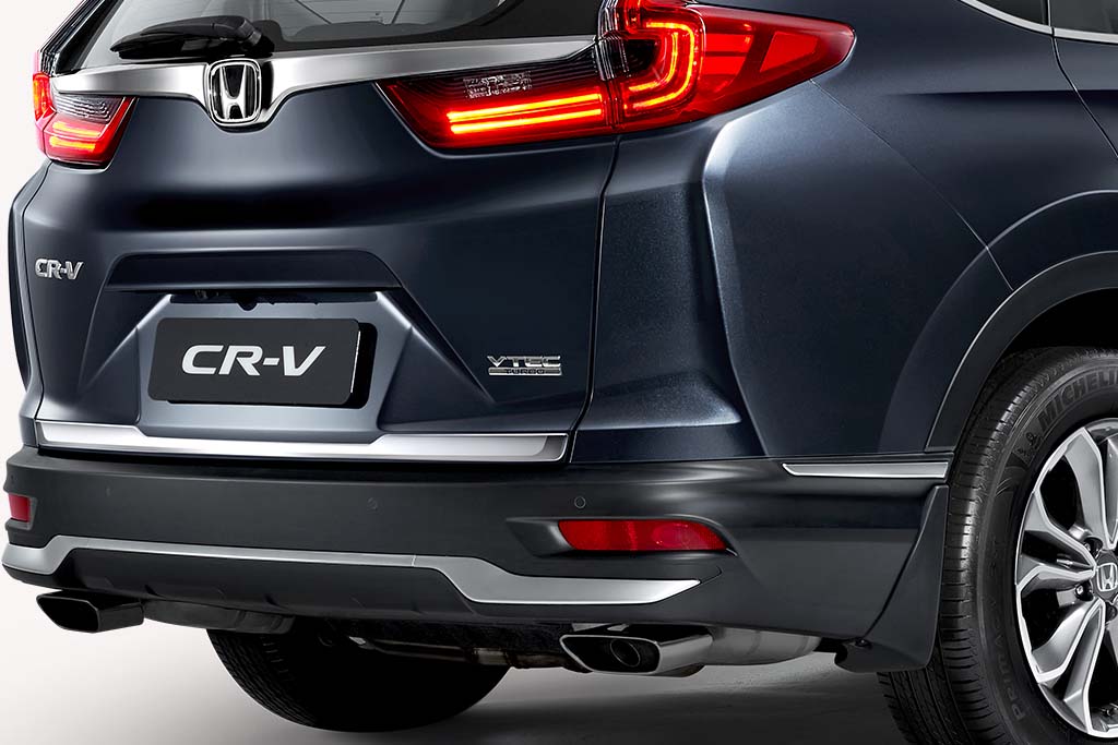 Nẹp trang trí đuôi xe mạ Crom CR-V