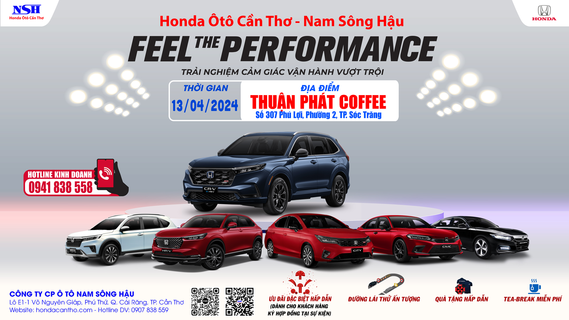 Feel The Performance: Trải nghiệm cảm giác vận hành vượt trội tại TP. Sóc Trăng [13/04]