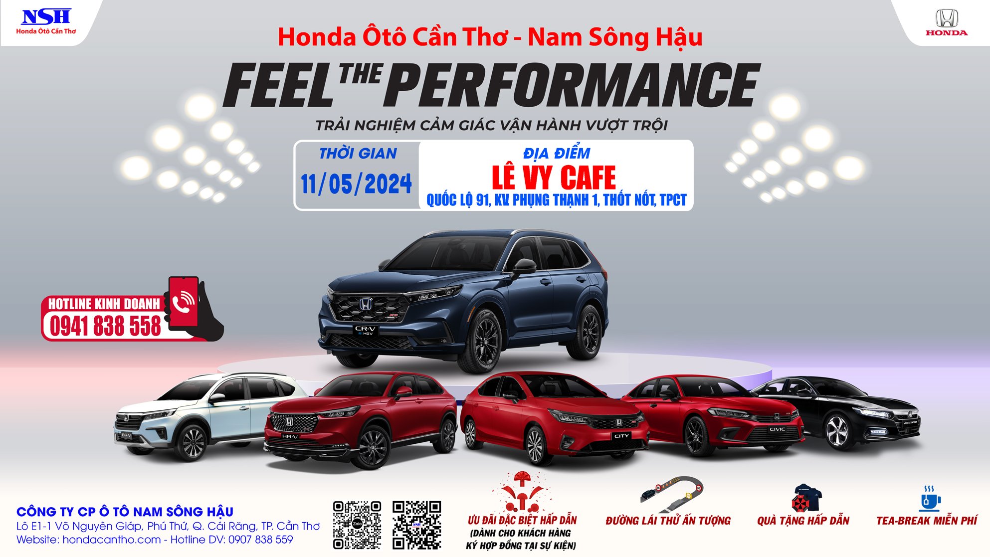 Feel The Performance: Trải nghiệm cảm giác vận hành vượt trội tại Thốt Nốt, TP. Cần Thơ [11/05/2024]