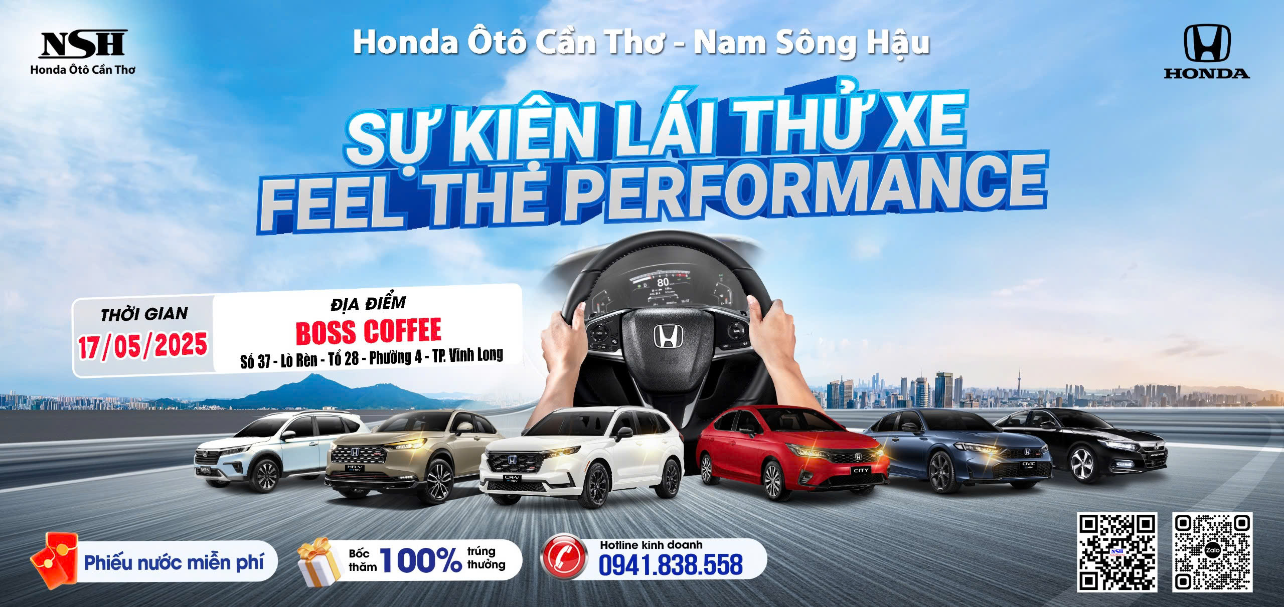 FEEL THE PERFORMANCE: Trải nghiệm cảm giác vận hành vượt trội tại Phường 4, Thành Phố Vĩnh Long [17.05.2025]