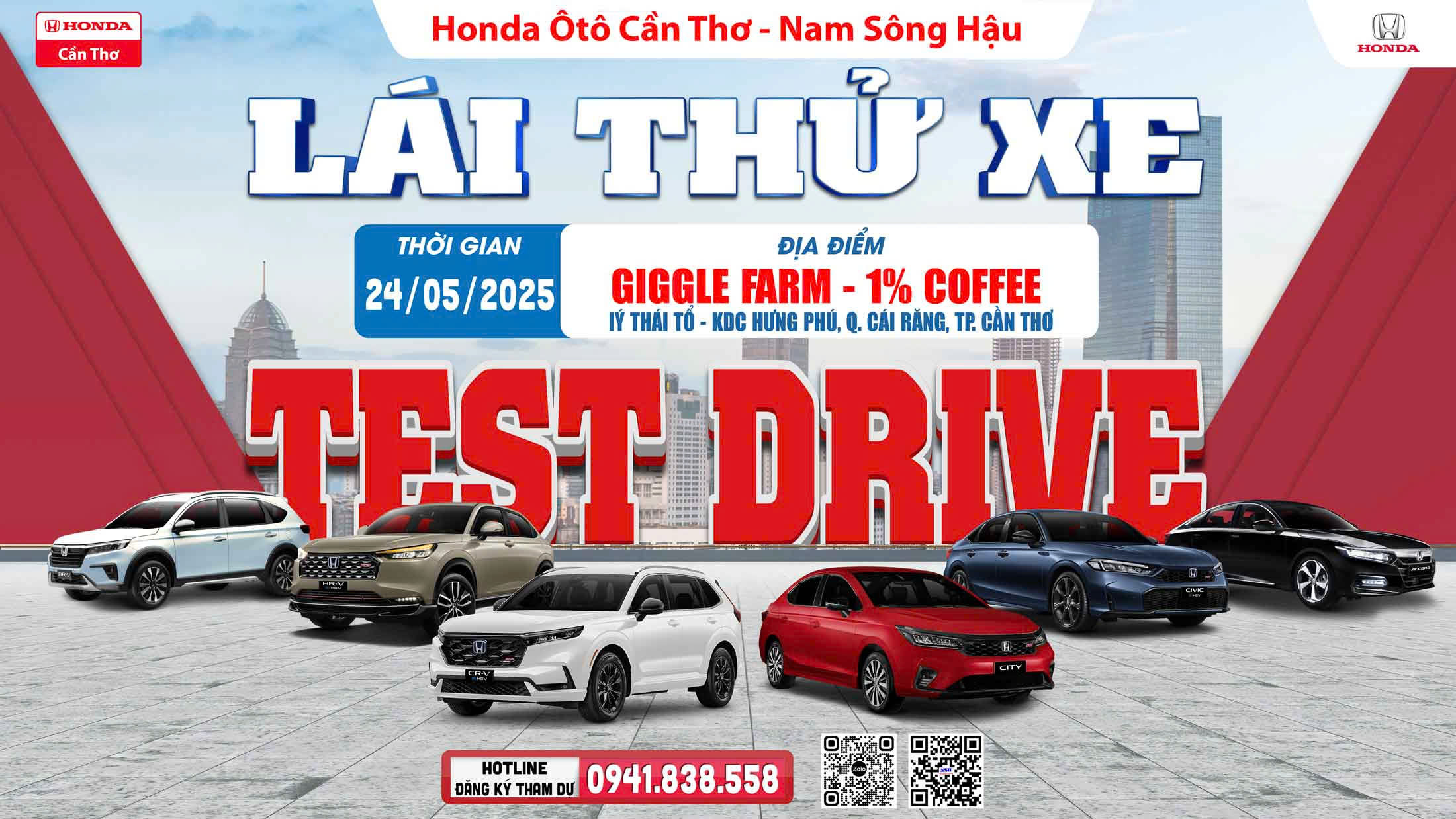 SỰ KIỆN LÁI THỬ XE TẠI KDC HƯNG PHÚ, TP. CẦN THƠ 24/05/2025
