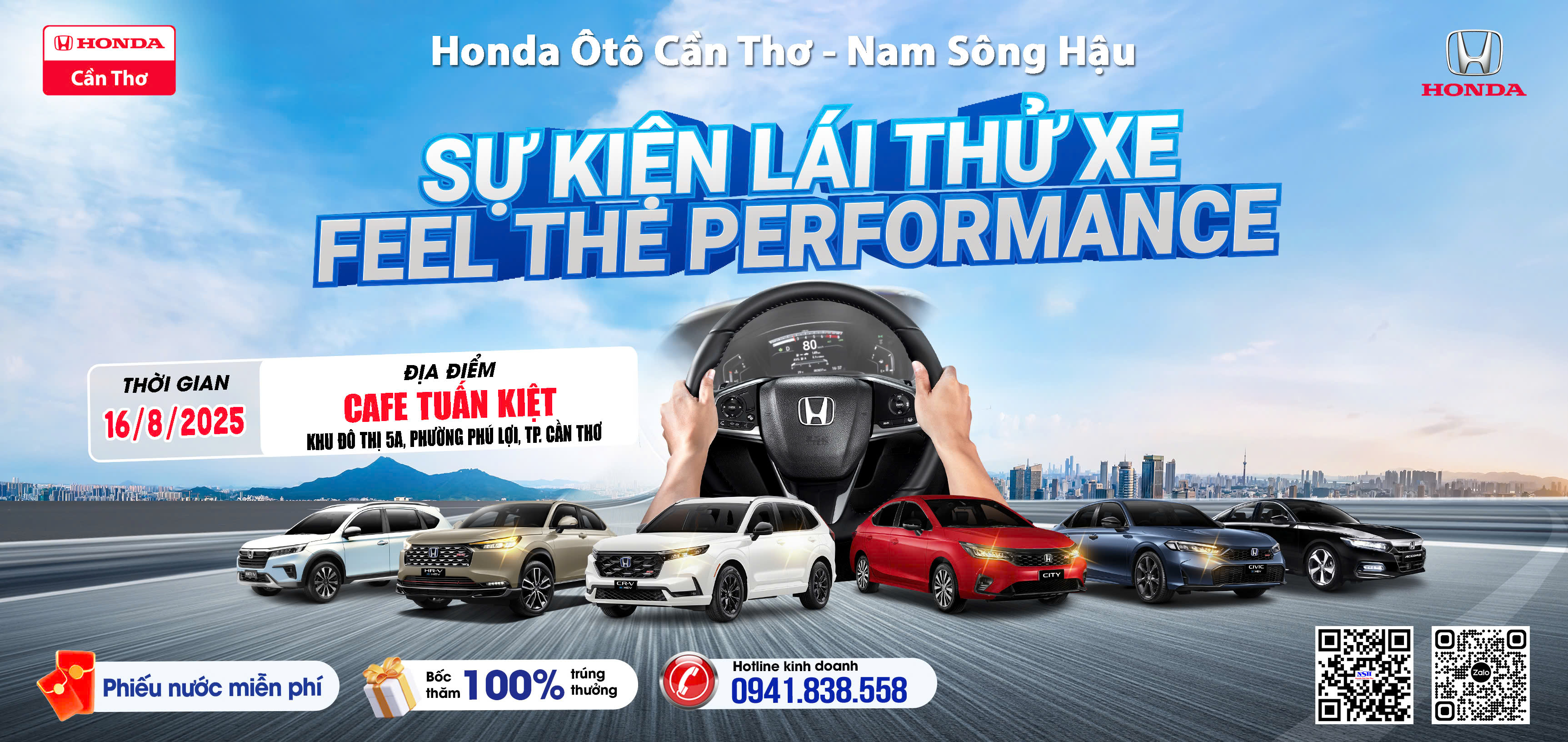 Feel The Performance : Trải nghiệm cảm giác vận hành vượt trội tại Phường Phú Lợi (SÓC TRĂNG), TP. Cần Thơ [16.08.2025]