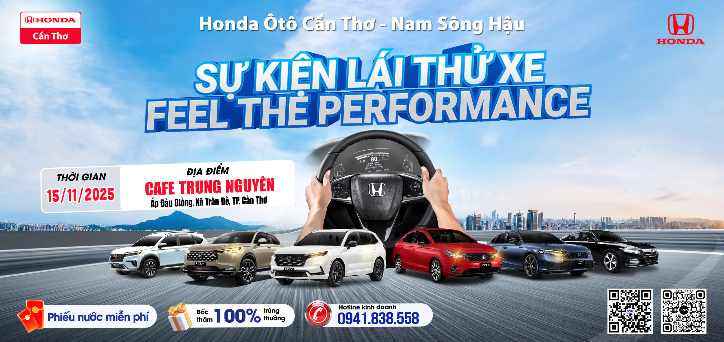 FEEL THE PERFORMANCE : Trải nghiệm cảm giác vận hành vượt trội tại xã Trần Đề, TP. Cần Thơ ( Sóc Trăng cũ ) [15/11/2025 ]