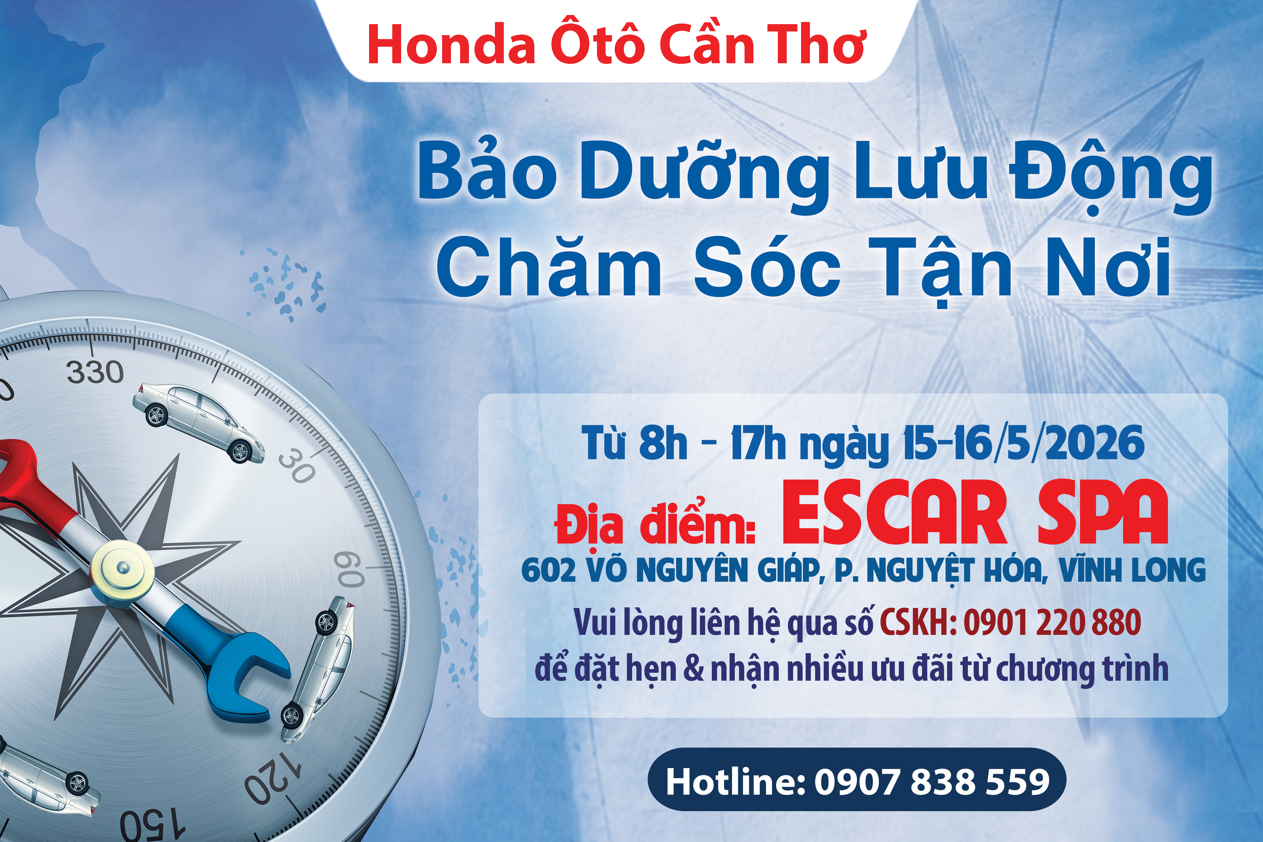 SỰ KIỆN BẢO DƯỠNG LƯU ĐỘNG TẠI PHƯỜNG NGUYỆT HÓA, T. VĨNH LONG
